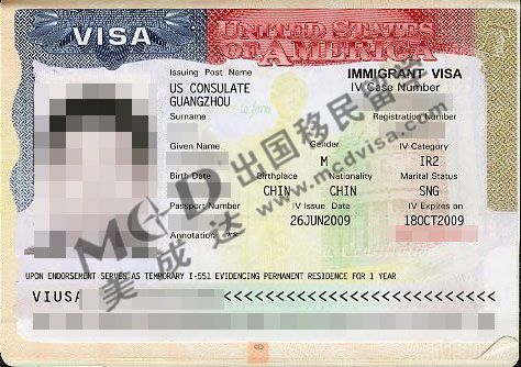 解除假結(jié)婚嫌疑，祝賀李先生獲得IR2簽證！