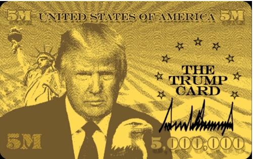 特朗普500萬(wàn)美元金卡的網(wǎng)站上線(xiàn)！