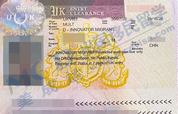 畢業(yè)后回英國發(fā)展，他們都選擇了英國創(chuàng)新簽證